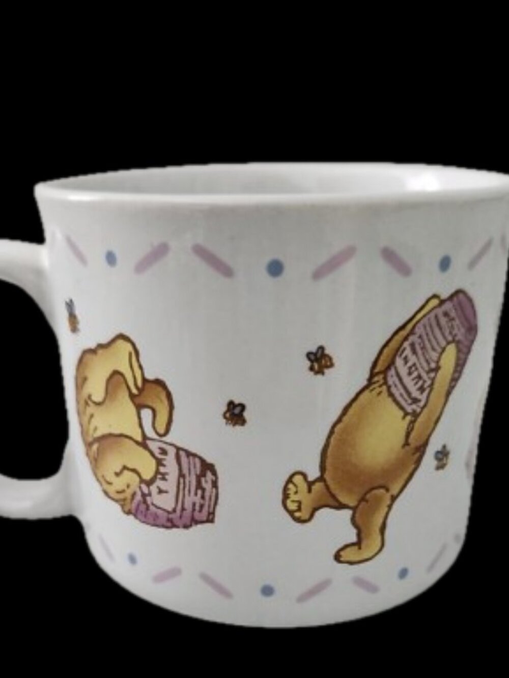 Vintage Classic Winnie The Pooh Charpente~ Disney Child's Mug Cup